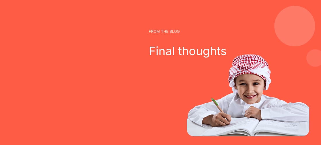 Final thoughts