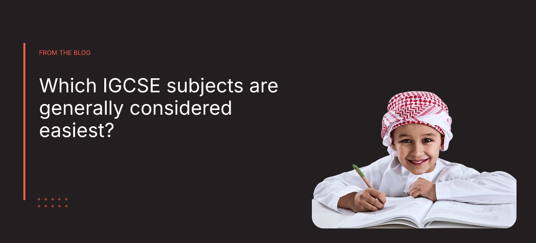 Which IGCSE subjects are generally considered easiest?