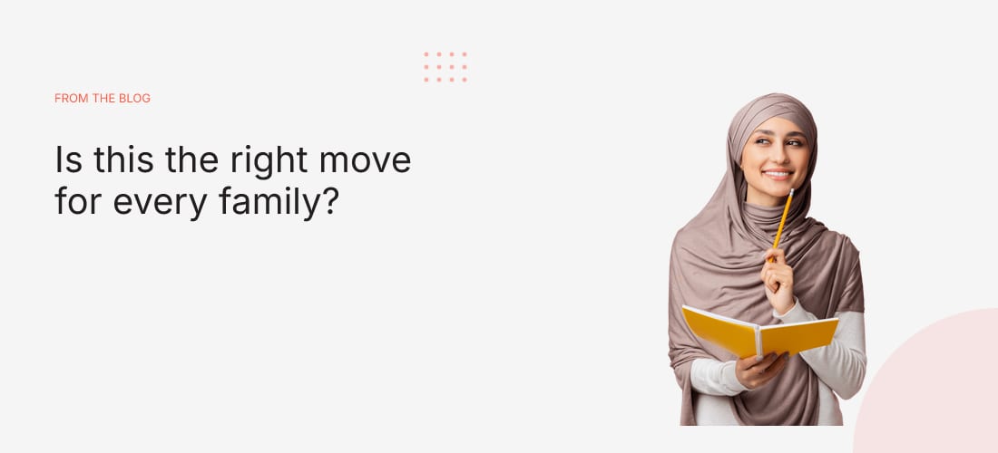 Is this the right move for every family?