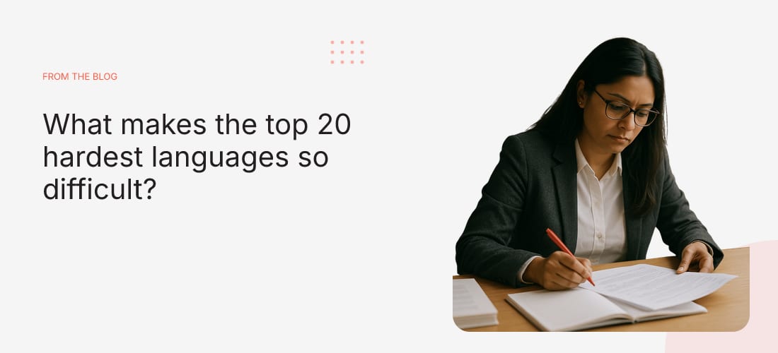 What makes the top 20 hardest languages so difficult?