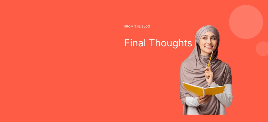 Final Thoughts